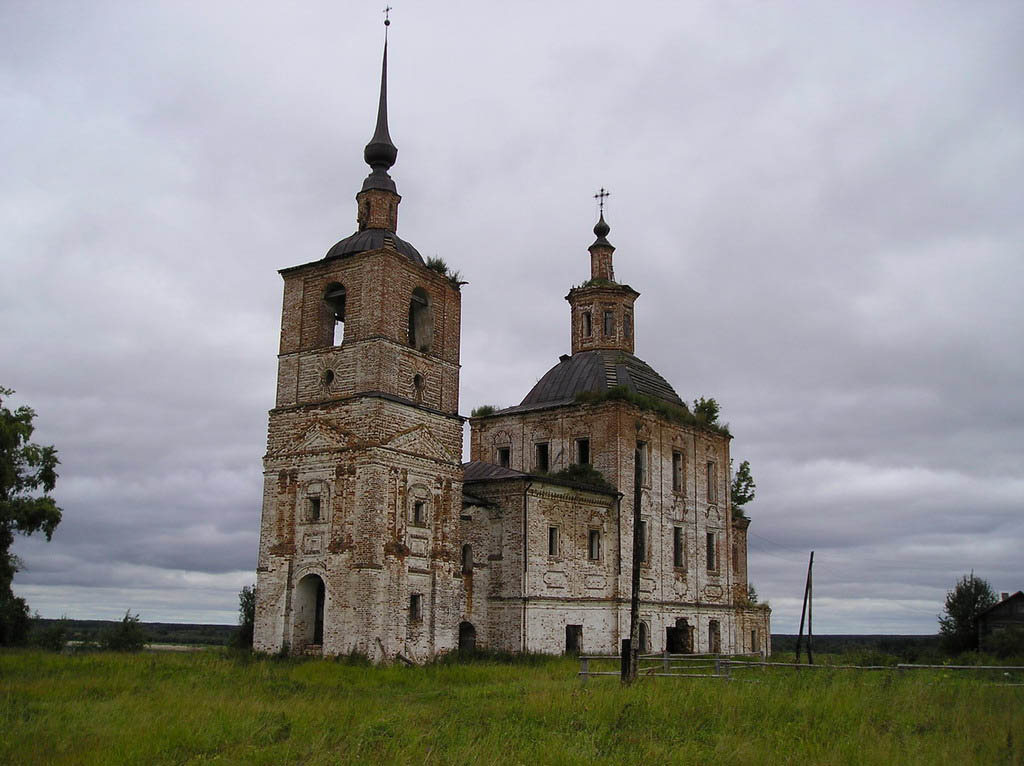 Заброшенная церковь Церковь, Берег, Заброшенность, старина