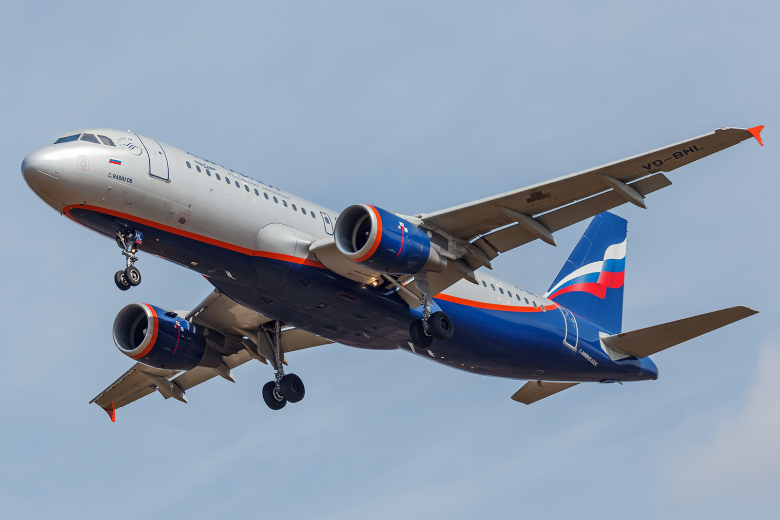 Airbus A320 международный аэропорт Шереметьево Airbus A320-214 С.Вавилов