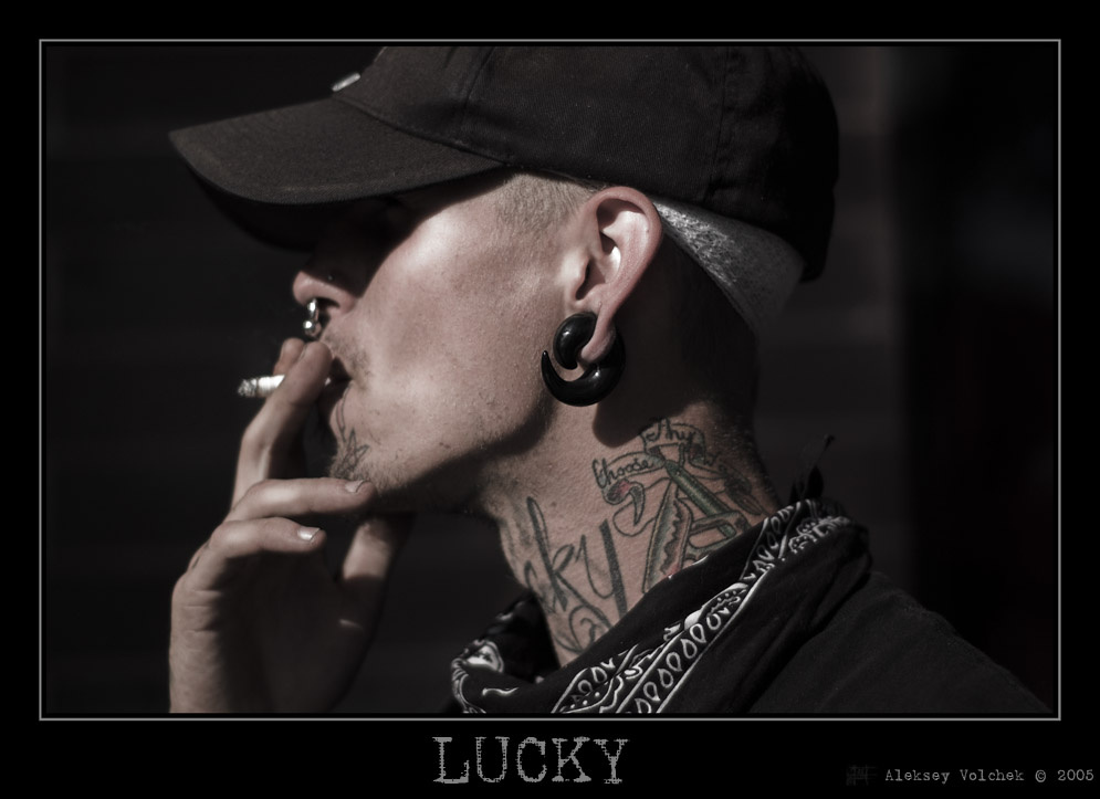 Lucky Punk, Tatoo, Homeless