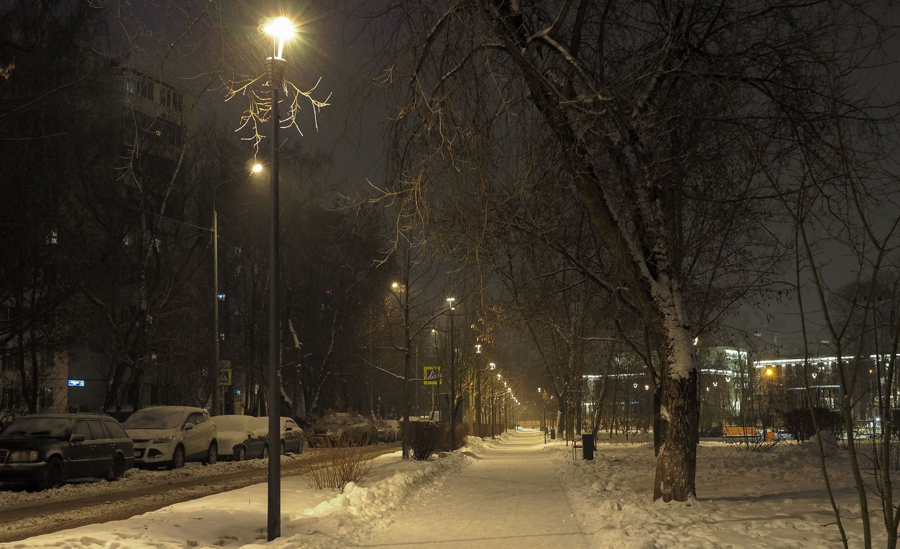 ***Зимний Вечер в Городе olympus 10 MARK IV