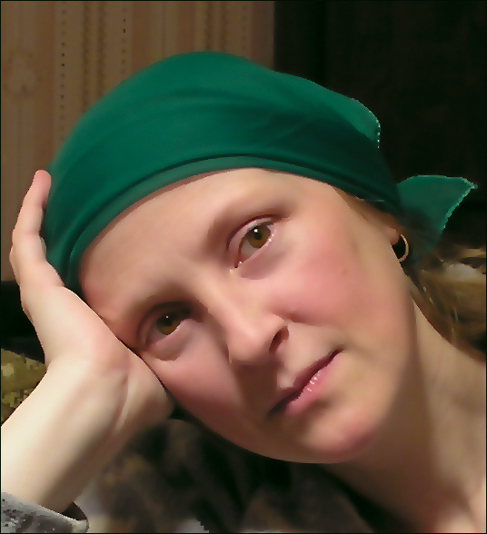 Мечта об Италии лицо рука платок