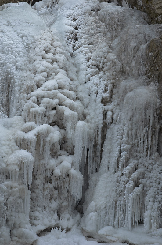 Замёзший водопад 2 водопад зима