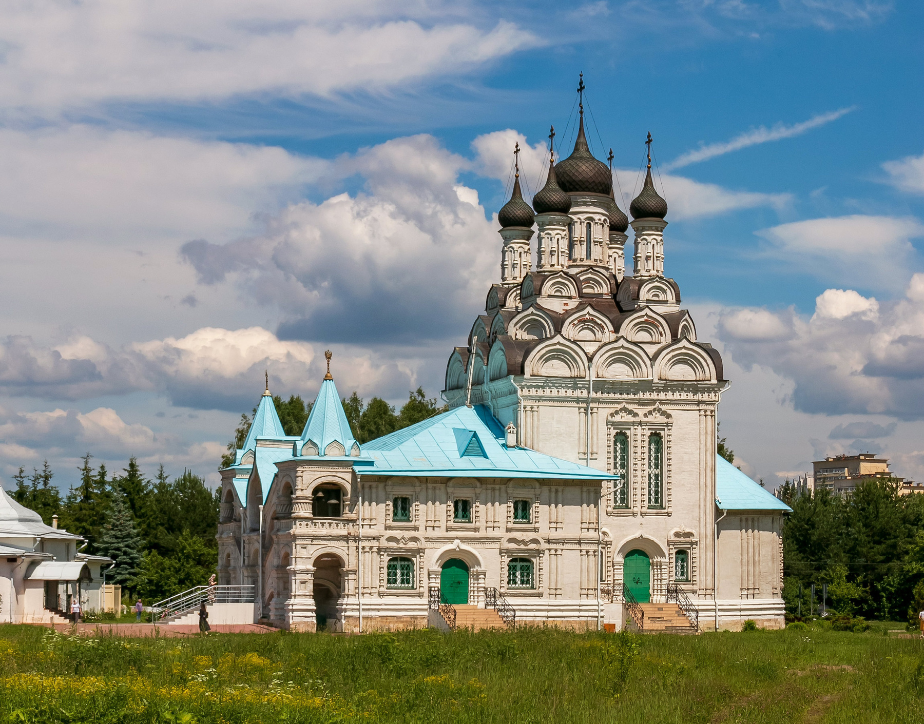 Церковь Благовещения Пресвятой Богородицы в Тайнинском. путешествия архитектура храмы церкви монастыри