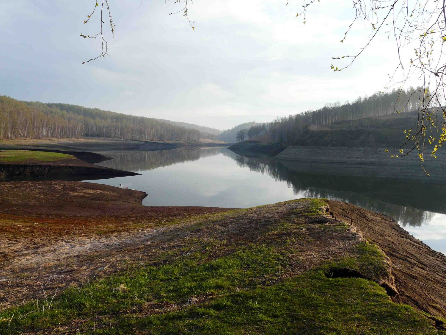 Залив красноярское море,залив