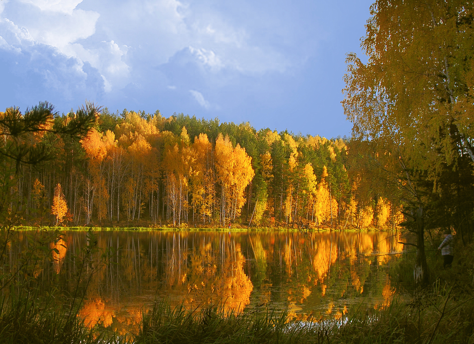 Осенняя рыбалка Осень