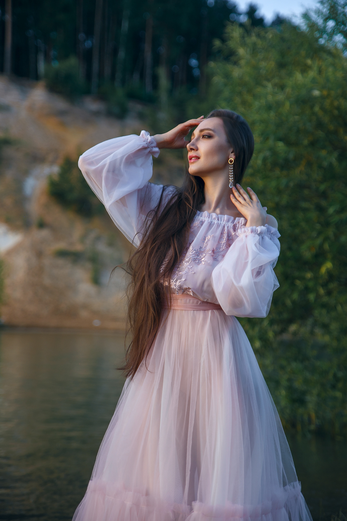 Летний бриз в её глазах. 