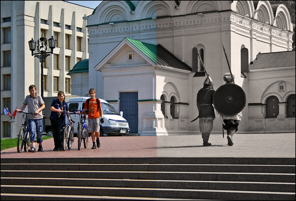 Дежа вю Нижний Новгород кремль май 2010 г.