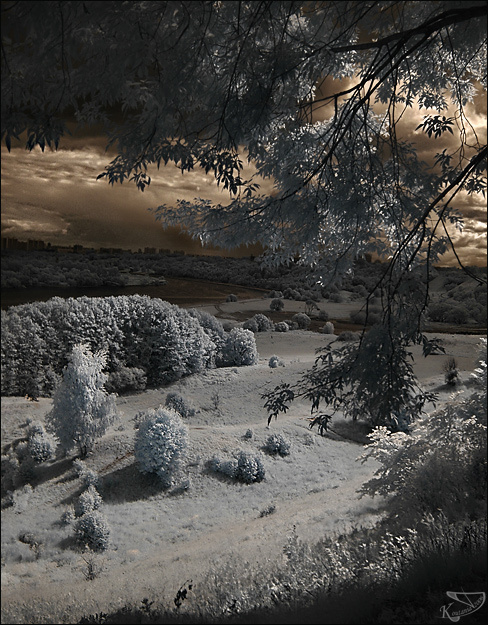 Быть грозе в тридесятом королевстве! (IK, репост) ИК IR InfraRed Инфракрасная съемка