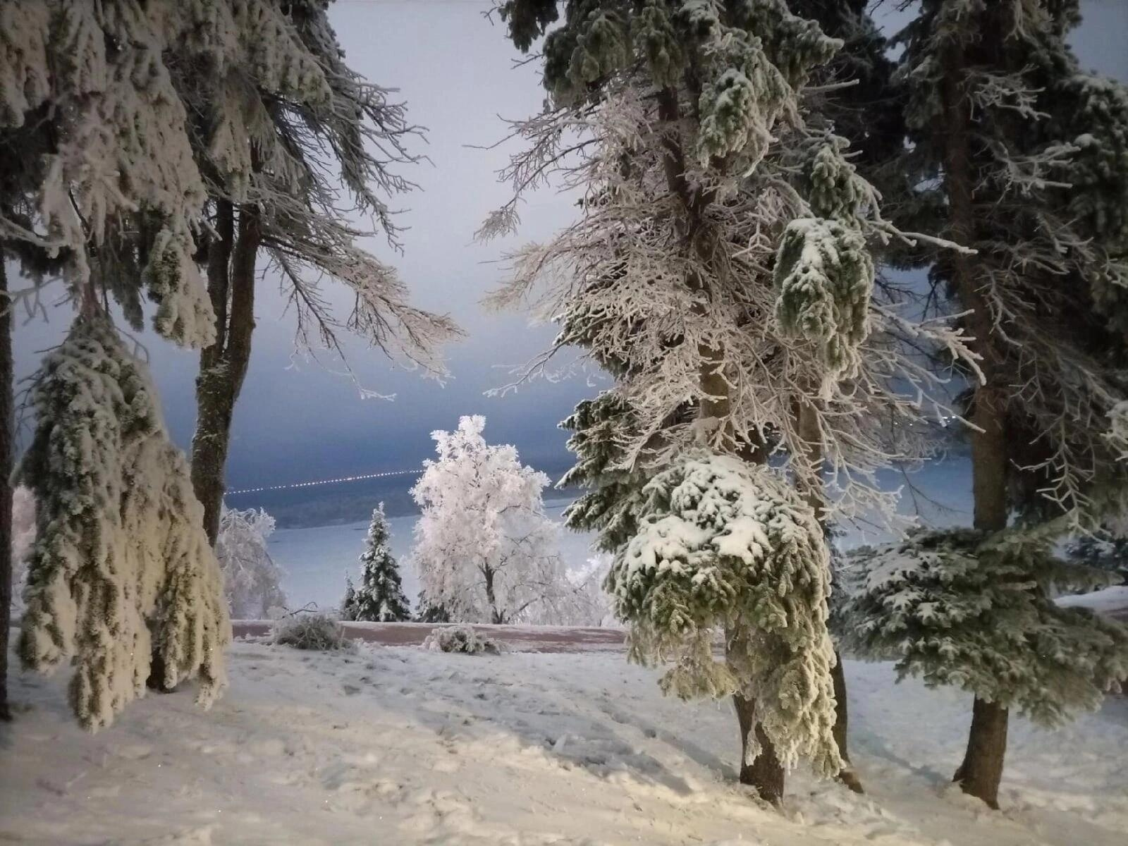 Замороженный Нижний. 