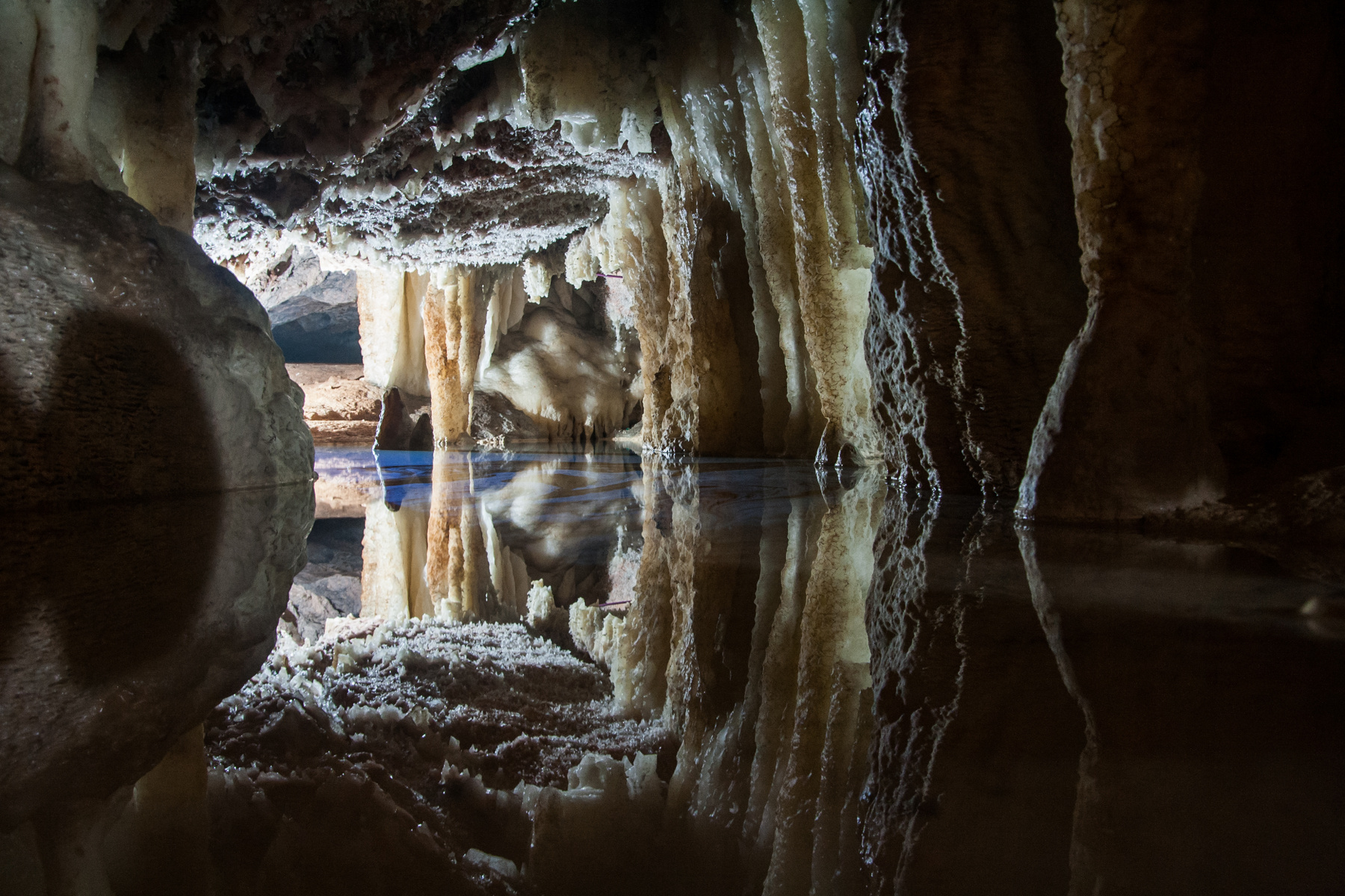 Cueva de Bellamar пещера отражение