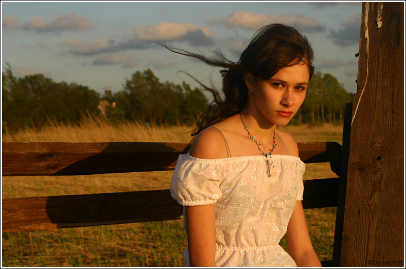ольга небо закат девушка ольга