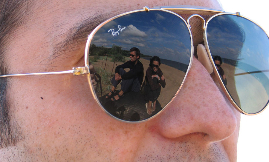 RayBan отражение