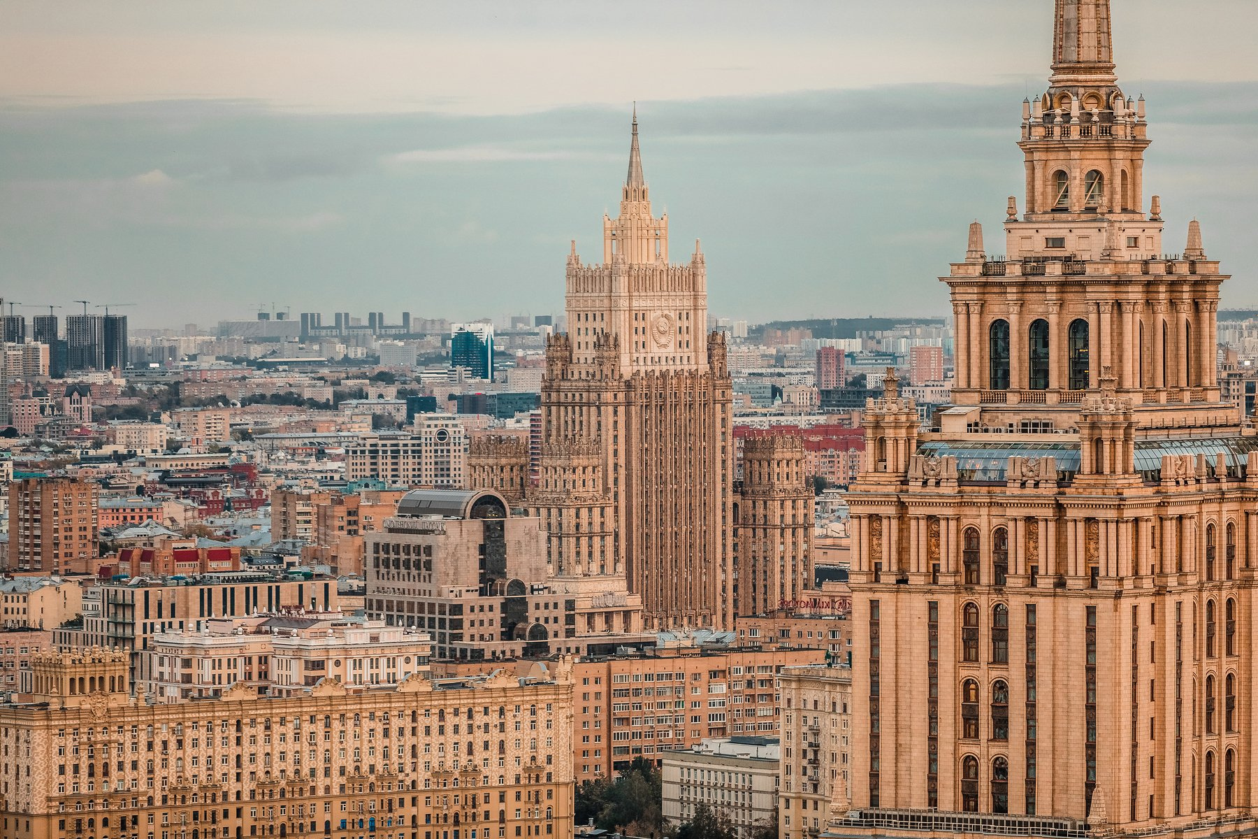 Красота советской архитектуры Москва