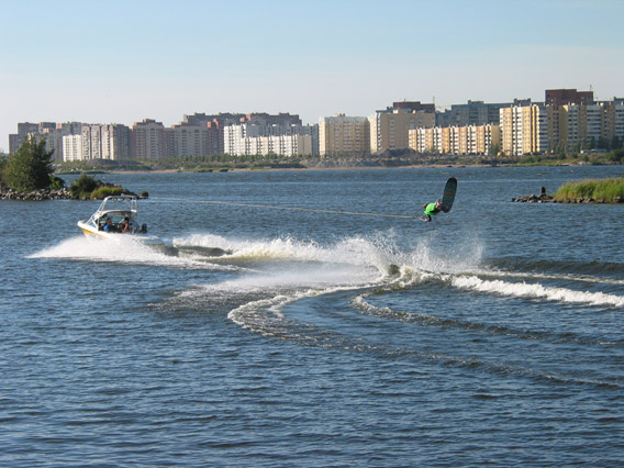 трюк wakeboard спорт