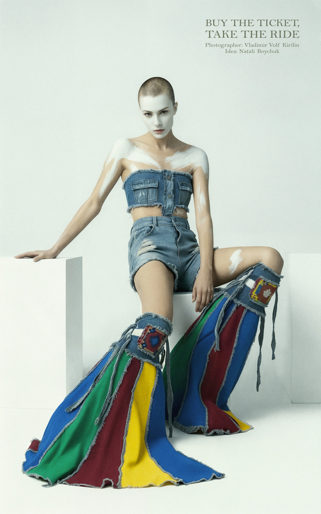 BUY THE TICKET, TAKE THE RIDE Владимир Кирилин Vladimir Volf Kirilin BUY THE TICKET TAKE RIDE Natali Boychuk AI