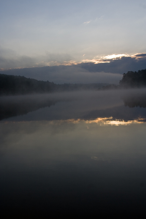 Там за туманами Туман лес озеро