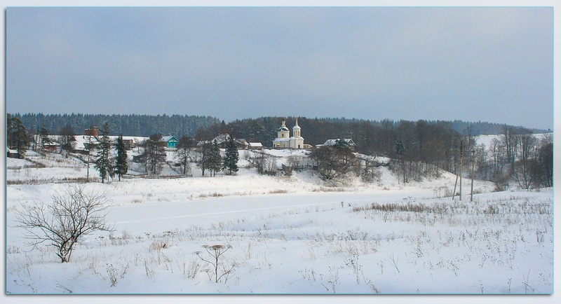 зимний пейзаж 