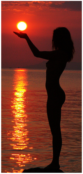 Sun Дикий пляж,Наташа,закат