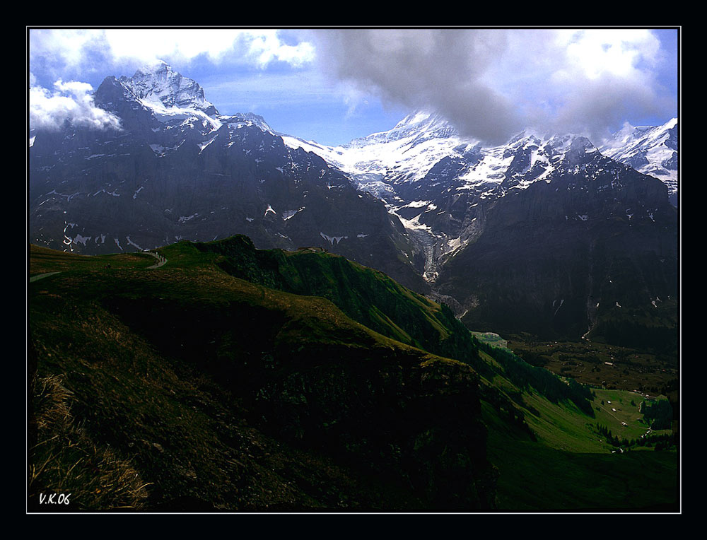 Grindelwald Reloaded... grindelwald first switzerland eiger monch jungfrau швейцария