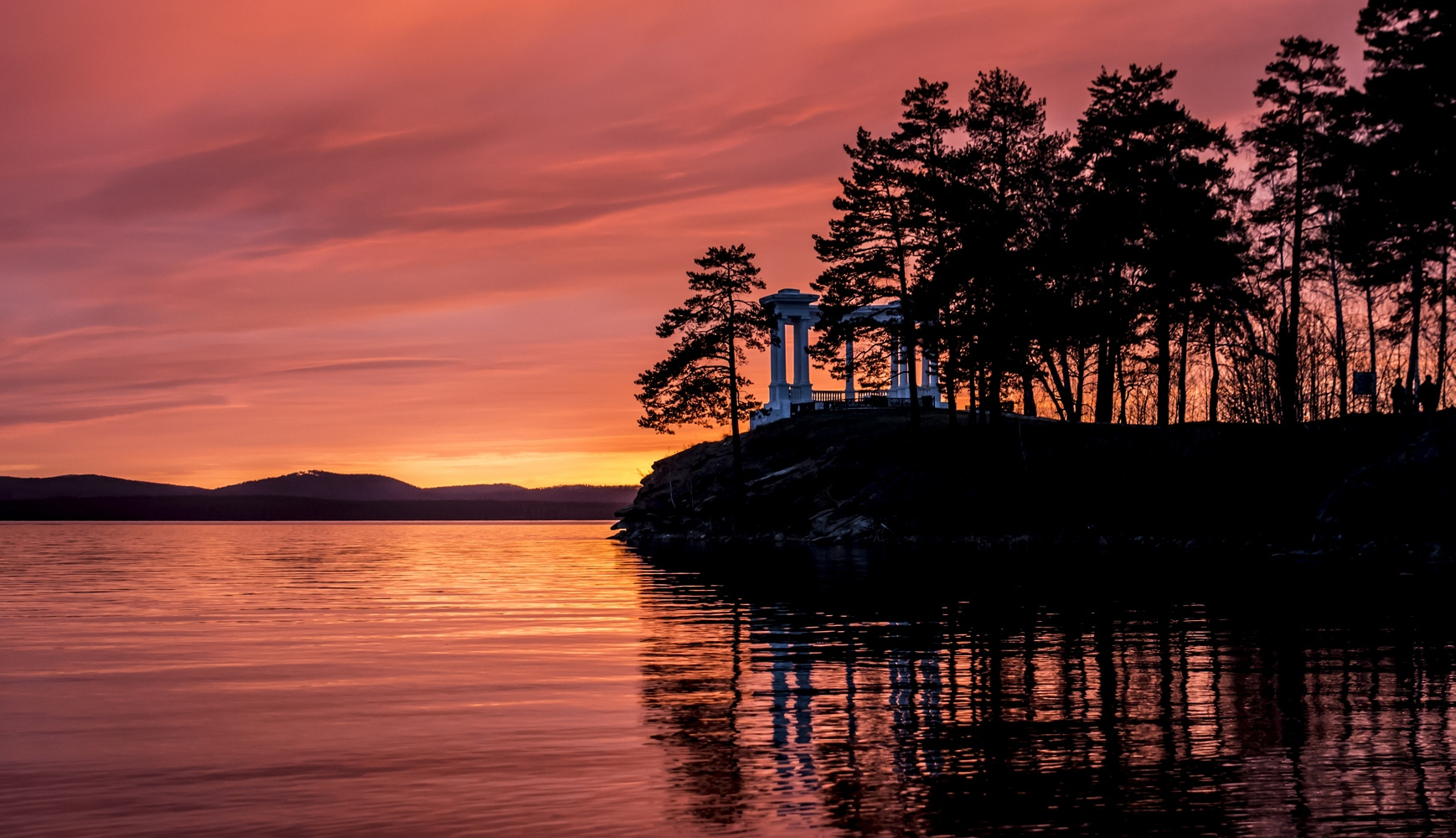 colorful sunset 