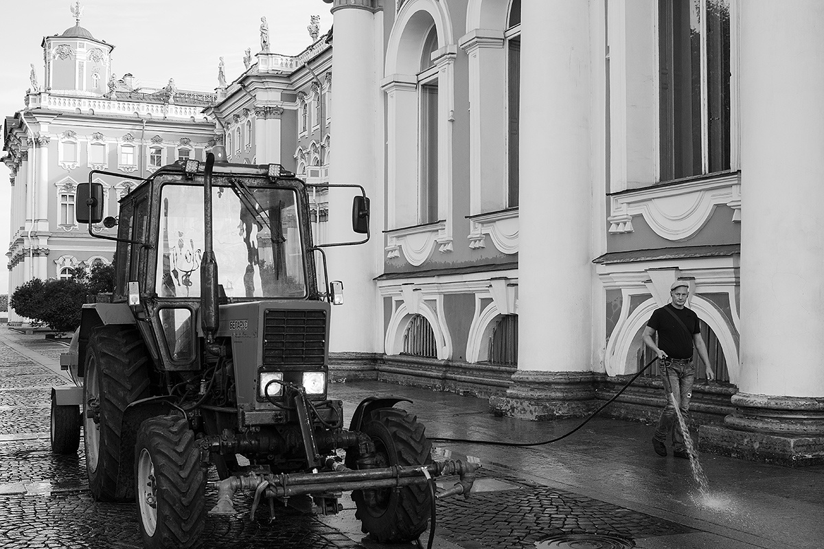 Утреннее умывание Питера Питер