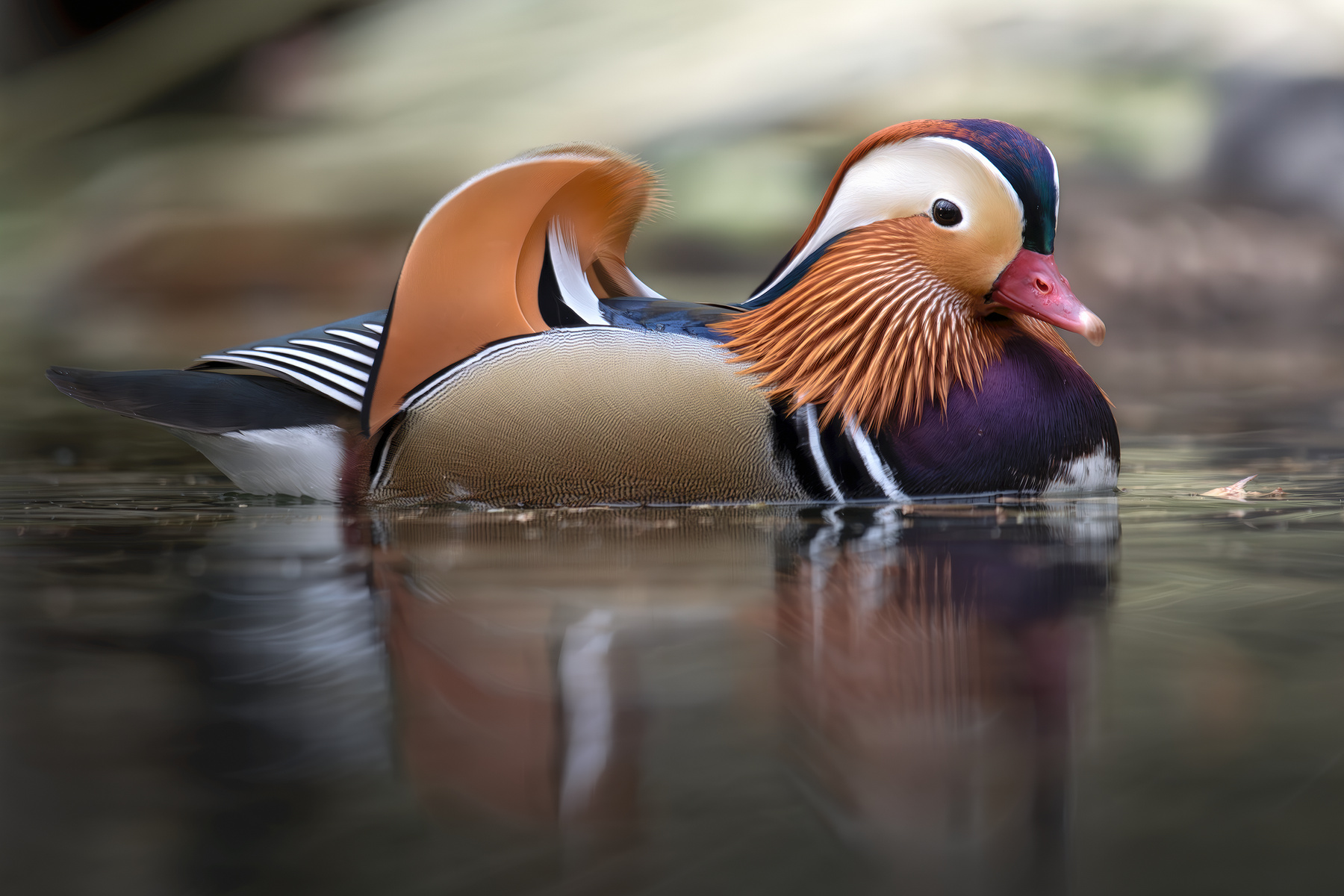 Мандаринка (Aix galericulata) 