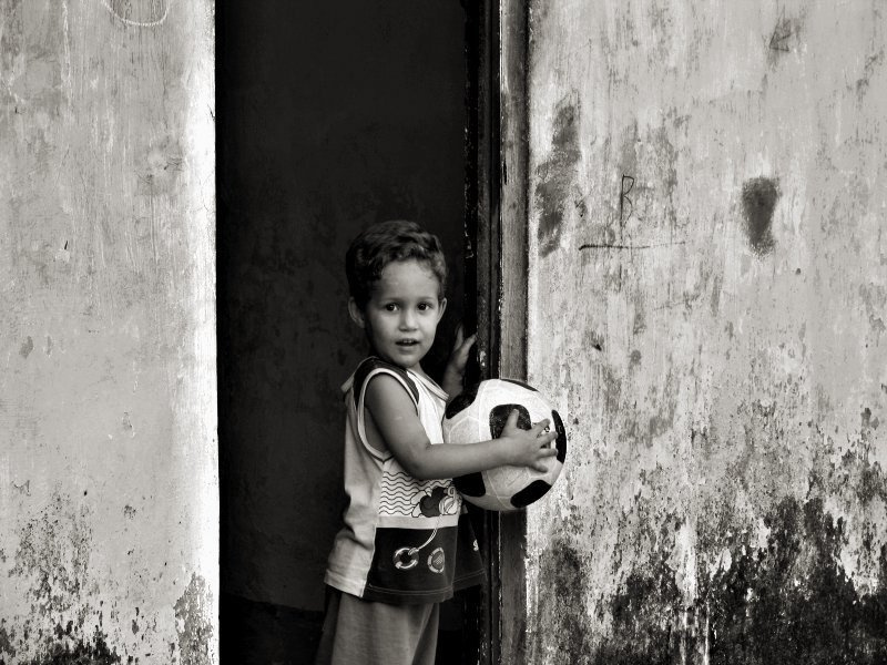 Boy in Gamboa (Brazil) 