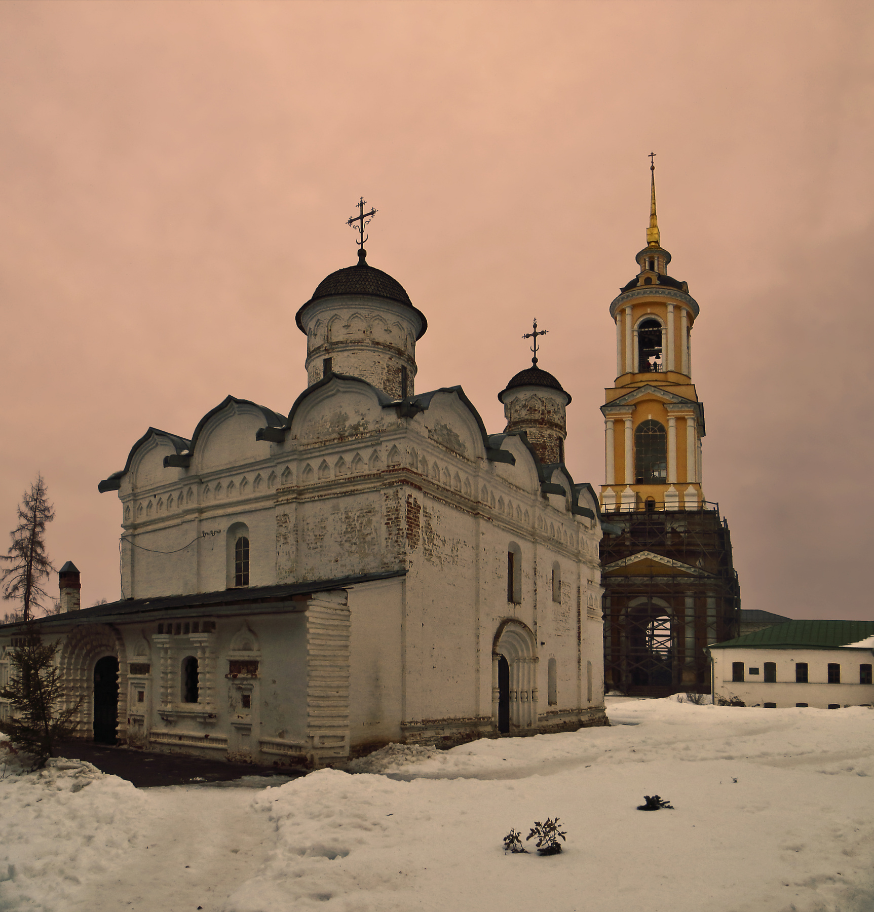 Суздаль. Ризоположенский монастырь Суздаль Ризоположенский монастырь собор Преподобенская колокольня