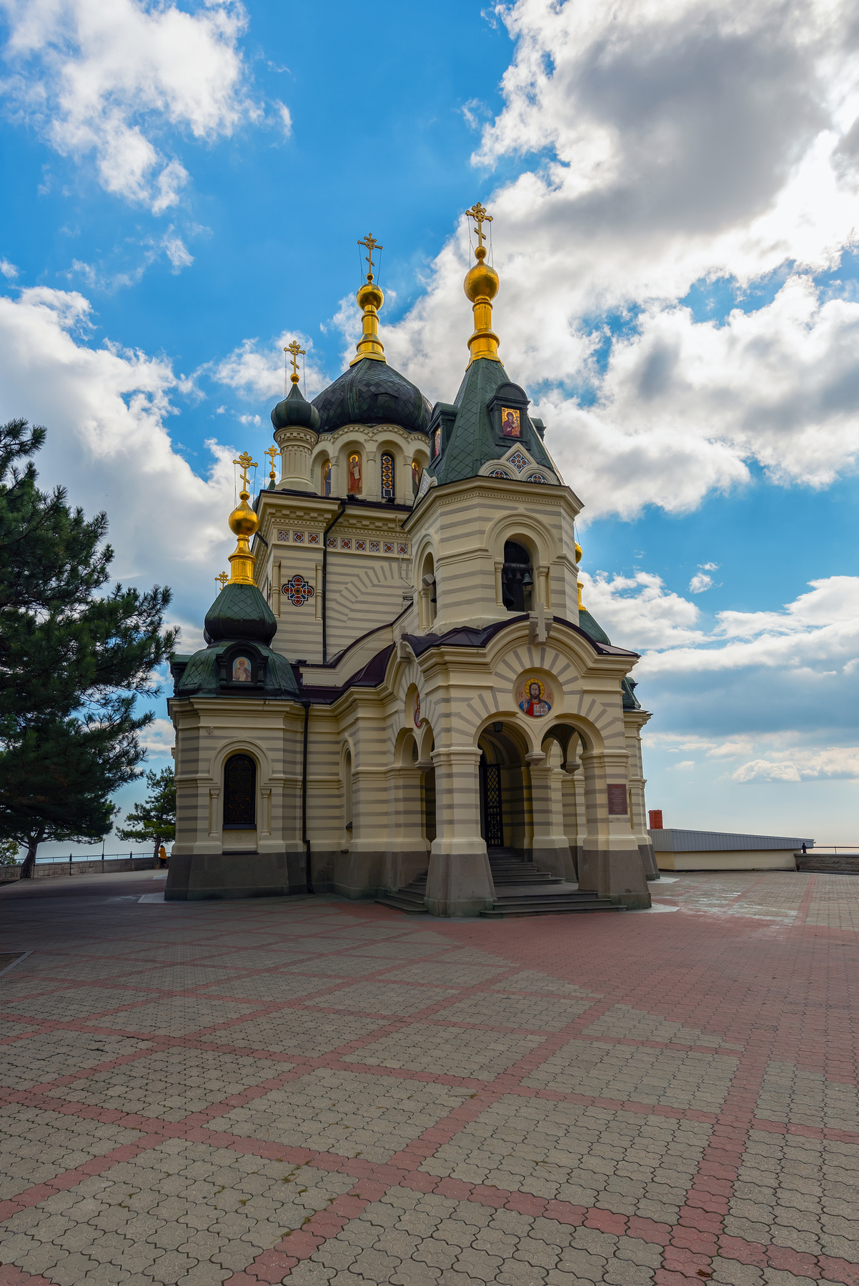 Форосская церковь Воскресения Христова пейзаж церковь Крым