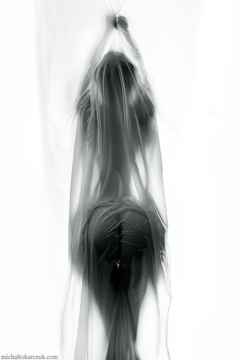 n 610 nju nude fine art nude curtain naked bottom butt ass behind back girl light tone