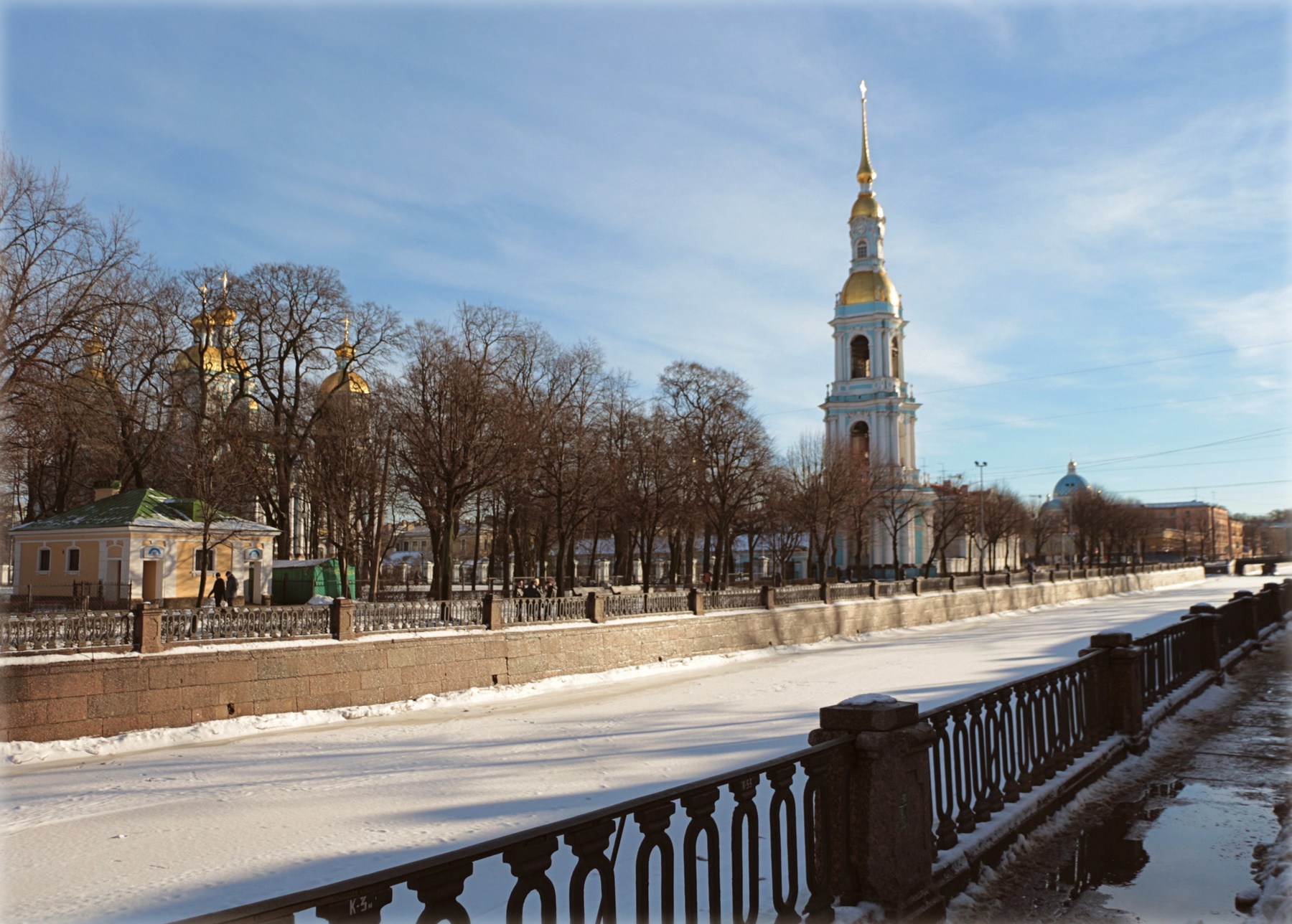Колокольня на набережной Крюкова канала колокольня крюков канал никольский собор петербург
