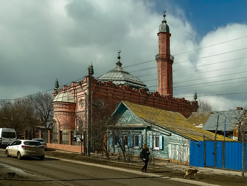Мечеть на БАКИНСКОЙ Астрахань Бакинская мечеть