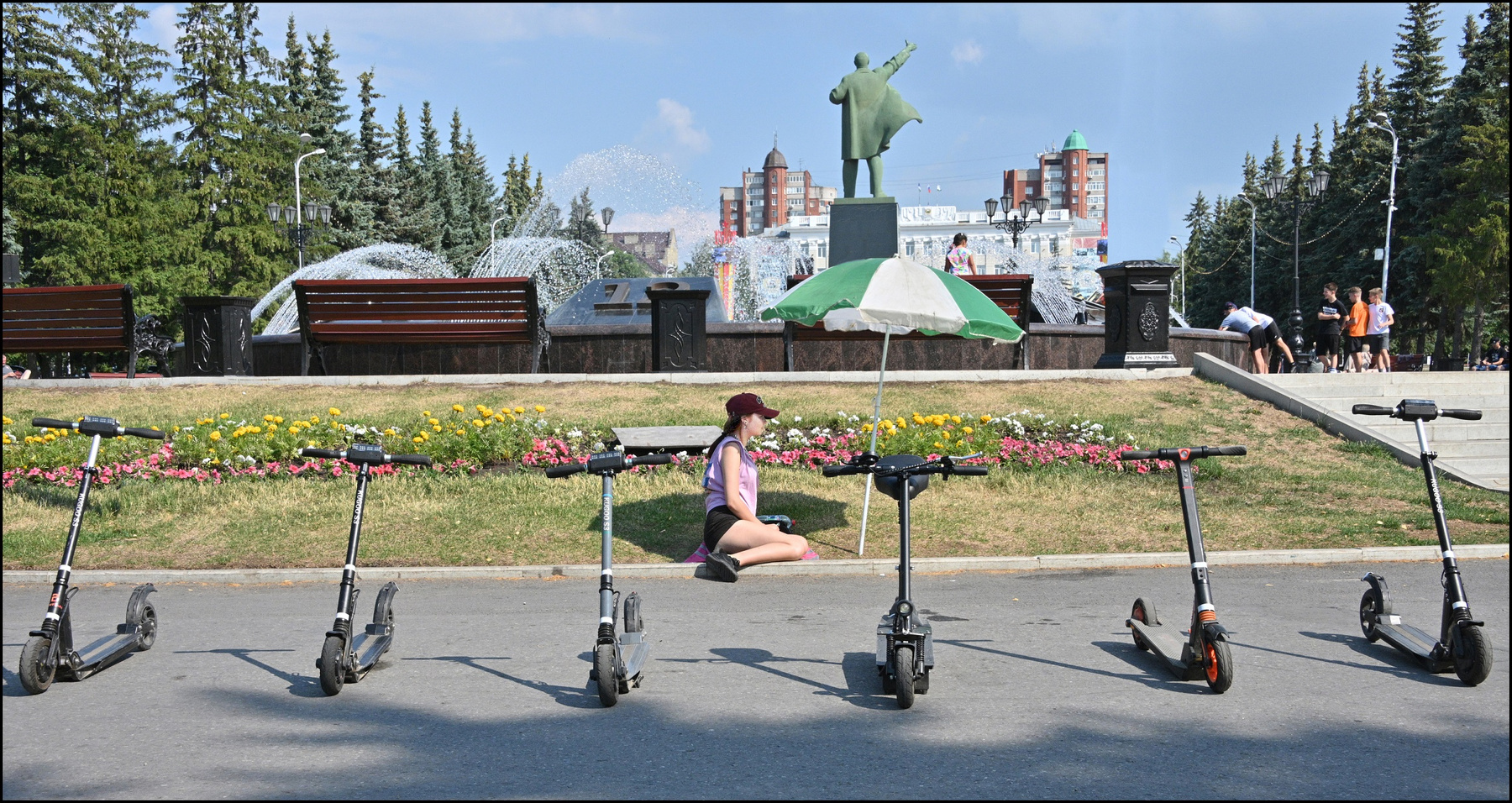 Прокат самокатов 