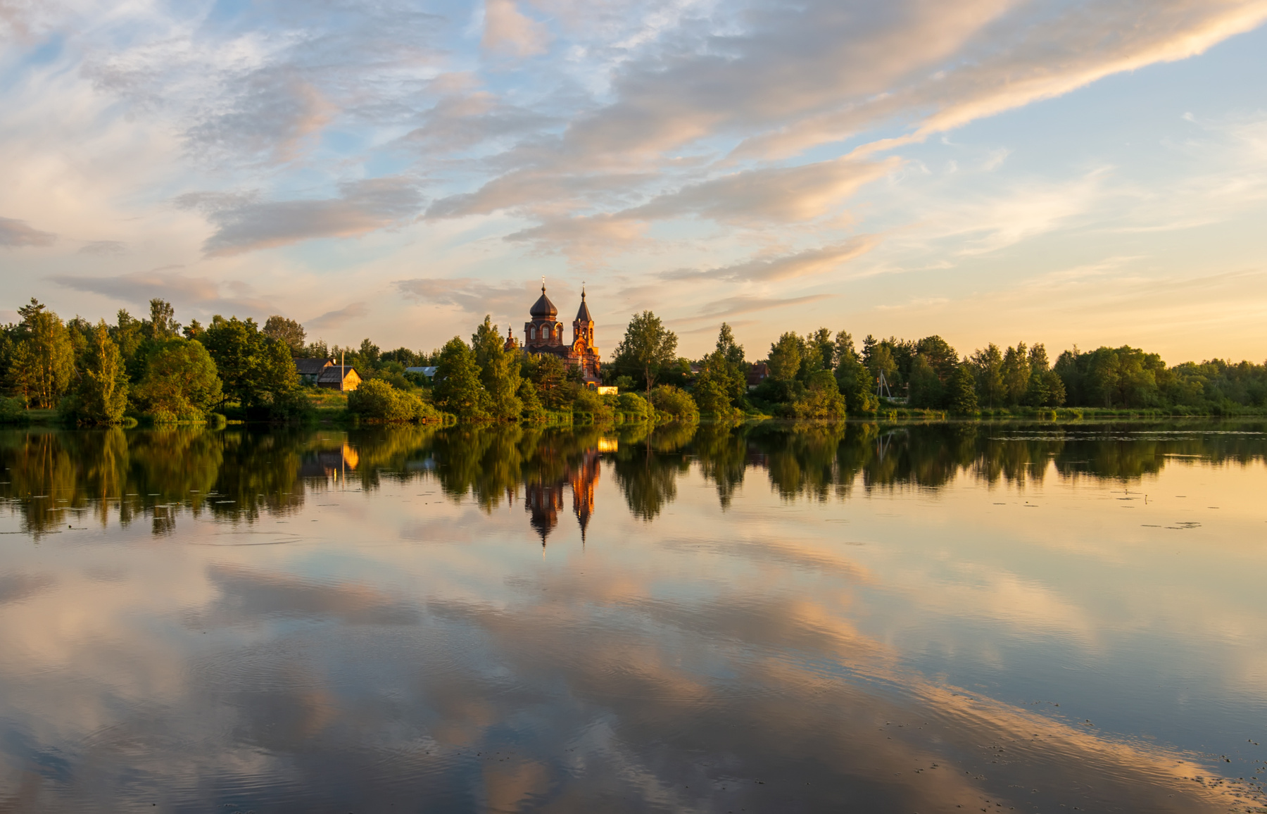 В облаках 