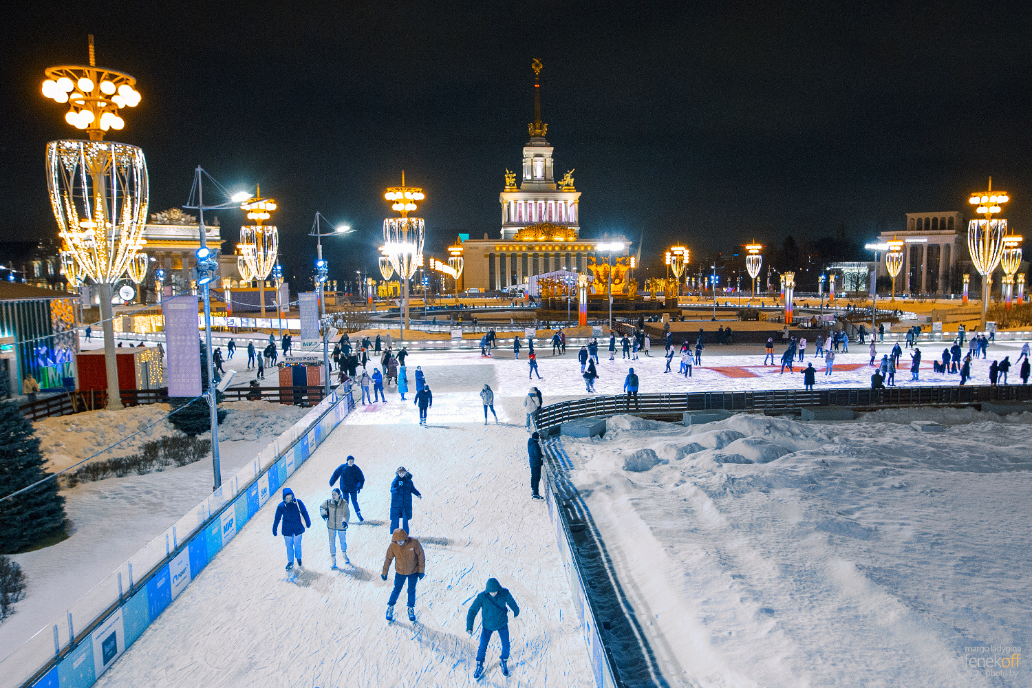Каток на ВДНХ каток на ВДНХ Москва