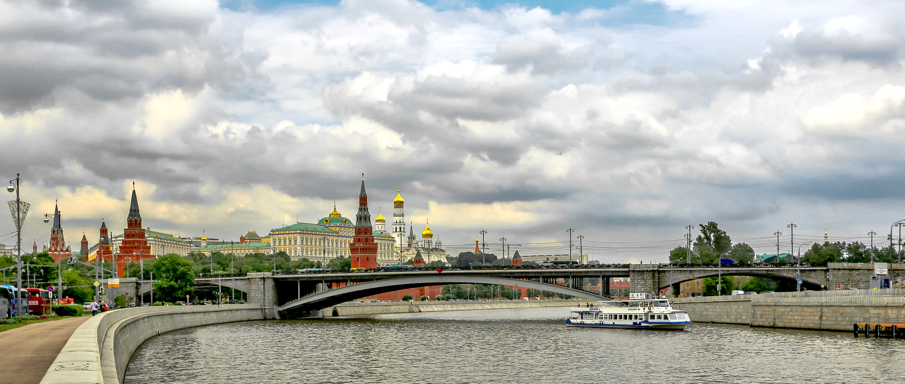 Облачность Москвы. 