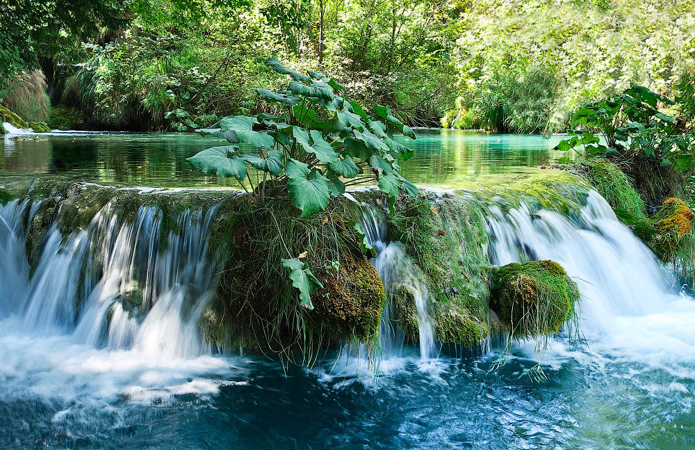 Красоты Плитвицы плитвица,озера,природа,красота,водопадик