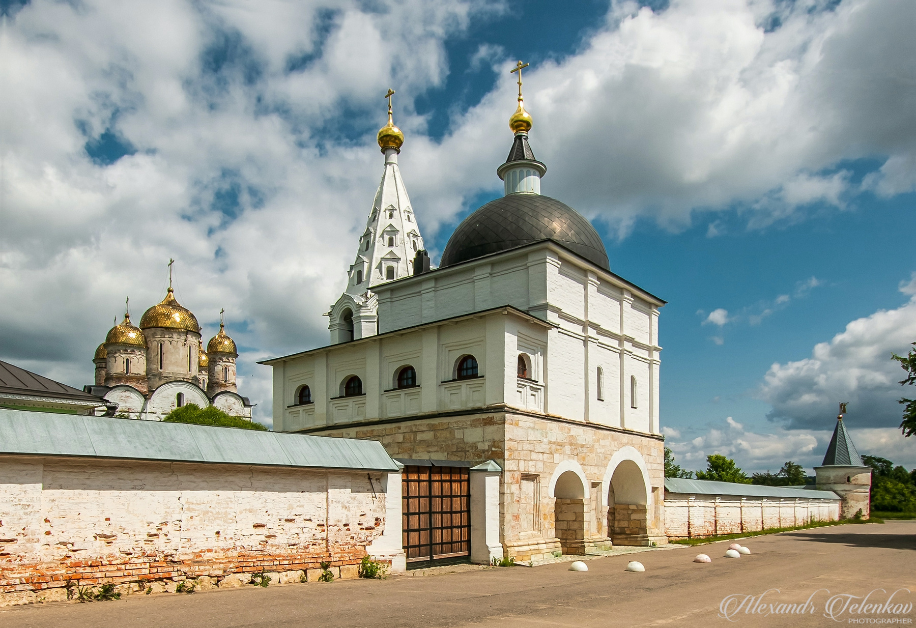Лужецкий Ферапонтов мужской монастырь в Можайске. путешествия архитектура храмы церкви монастыри