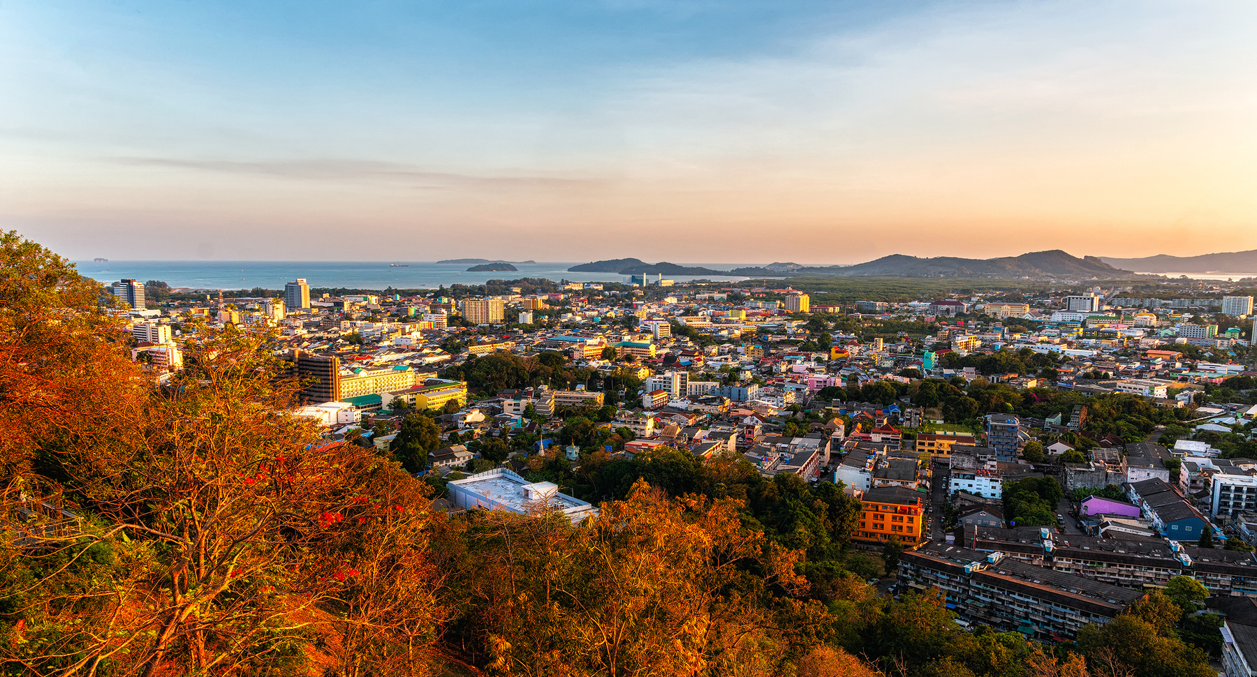 Marvelous evening city 