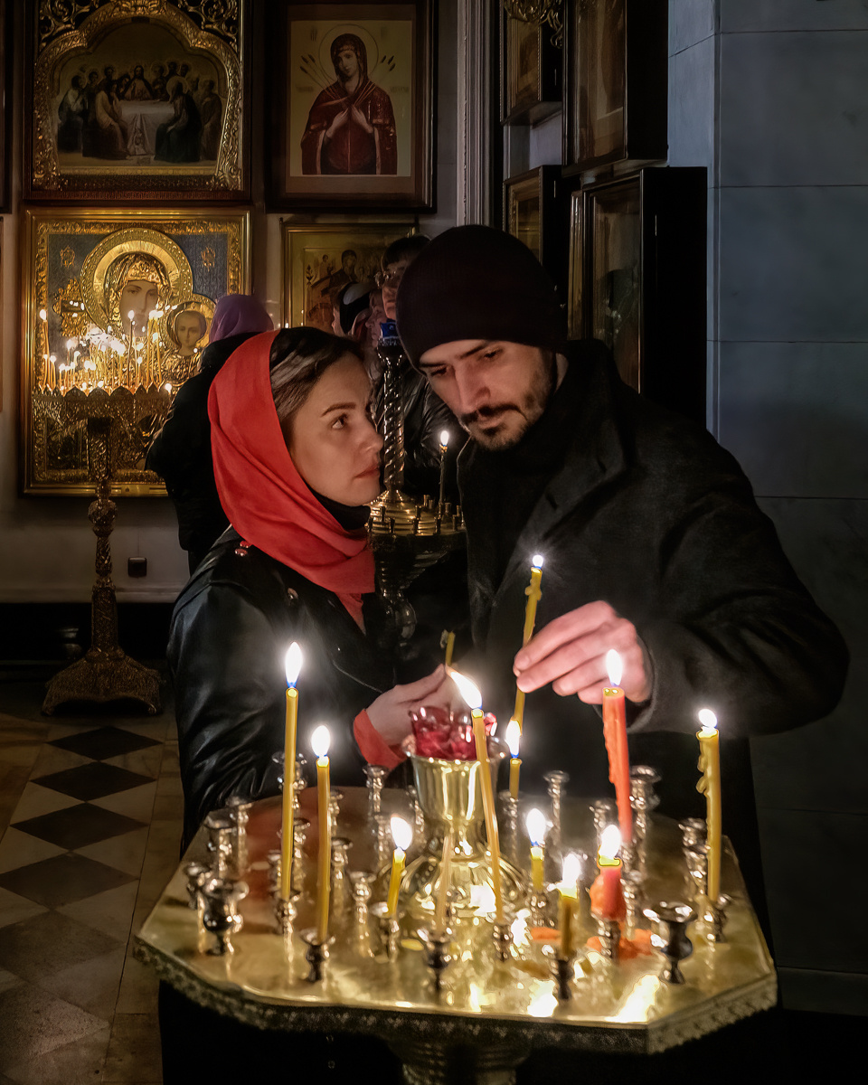 В мерцании свечей... 