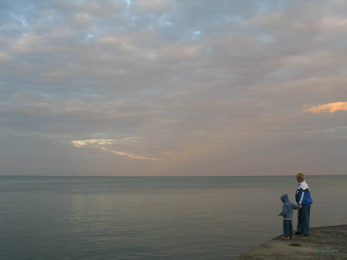 У моря Одесса море 