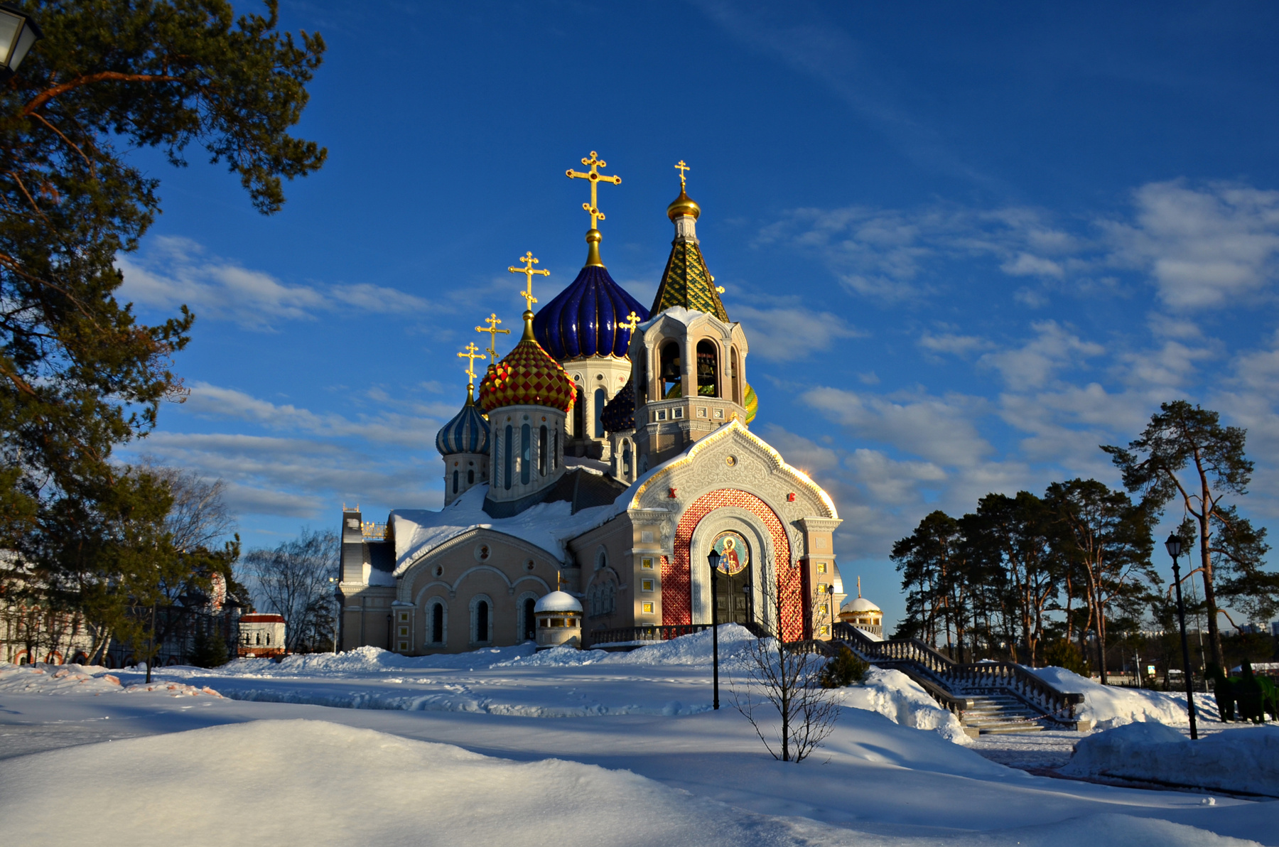 *** Москва Переделкино зима собор