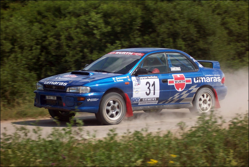 #31 rally subaru impreza