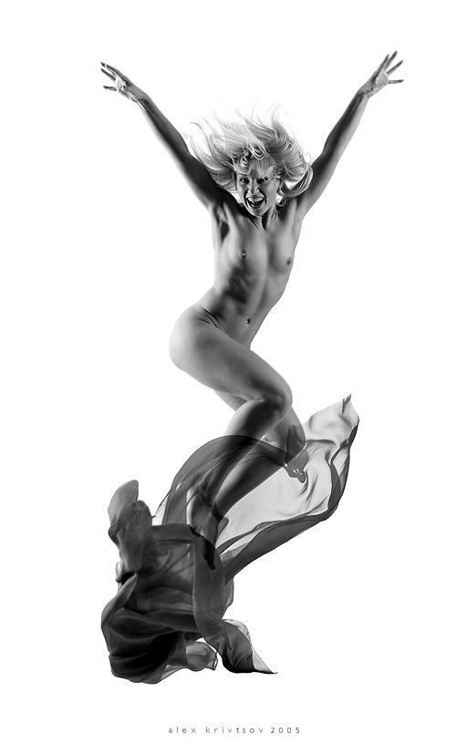 Пляска. Веселый огонь. air dance nude