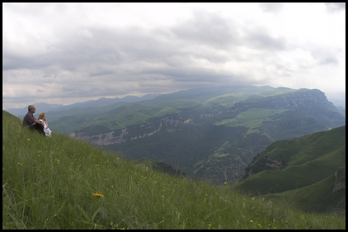 * Кабардино-Балкария, Тызыл, Горы, Воздух