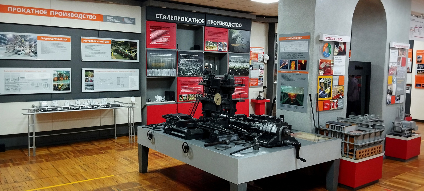 Металлургия. Музей интерьер техника путешествия