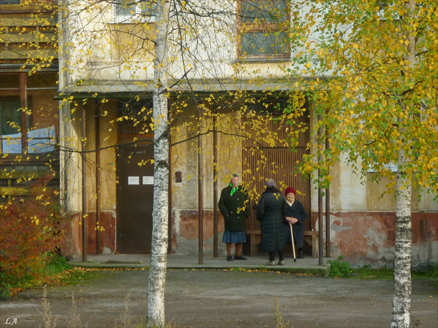 Осень Творческий Союз СнежныПутешествие Lihgra Advenyture Фотосайт Россия старые женщины осень октябрь