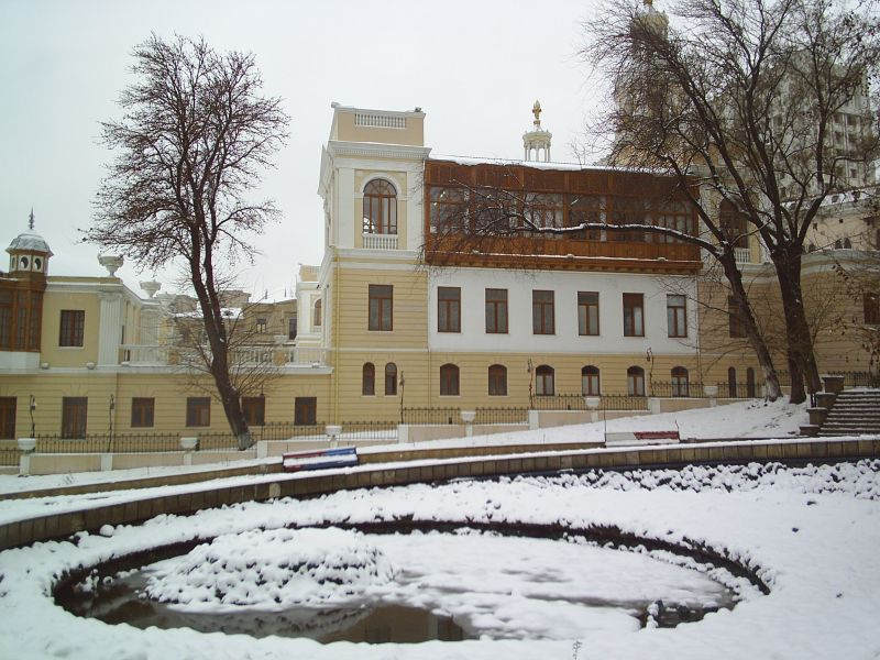 зима, снег и тишина снег