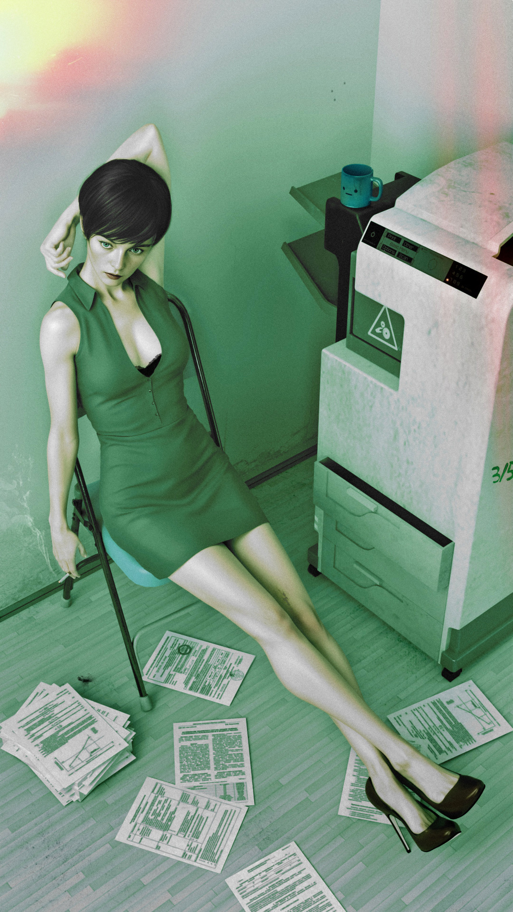 Hard Day's Night vladimir volf kirilin владимир кирилин Hard Day's Night 3D-art