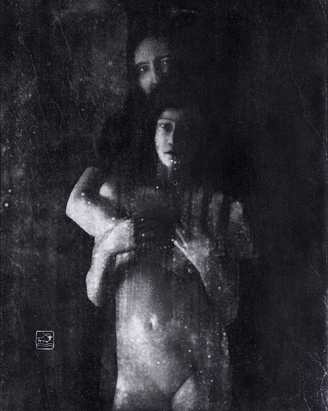 Лиллит. Полная история Луны Ойлпринт Oilprint Масляный_процесс Ручная_авторская_печать